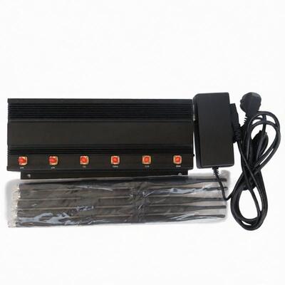 Mua 6 Thiết bị Scrambler điện thoại di động tần số vô tuyến 16 Watt Tổng sản lượng Purple Horn online manufacture