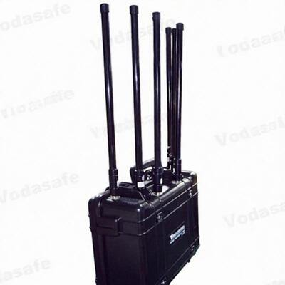 Mua Pelican Shell 75W Drone Tần số Jammer, chống nhiễu bay không người lái 27V 20Ah Nguồn cung cấp online manufacture