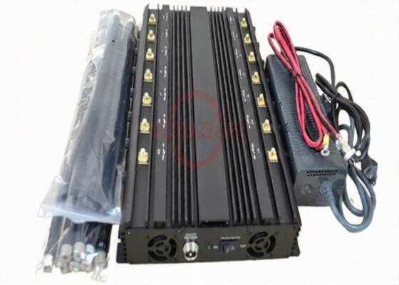 Mua Bộ chặn tín hiệu tế bào bao phủ 10 - 60m, thiết bị gây nhiễu tín hiệu di động 40W tần số đầy đủ online manufacture