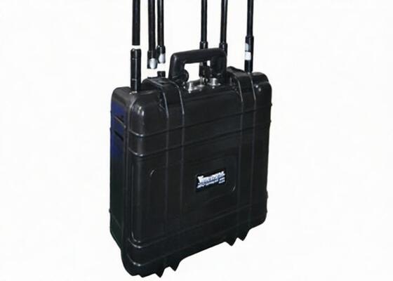 Mua Sáu ăng ten Thiết bị chặn điện thoại di động 75W Di động với 6 tần số có thể điều chỉnh online manufacture