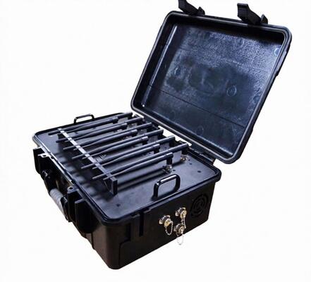 Mua Bộ gây nhiễu tín hiệu di động ICNIRP 86 Watt 2.4G 5G UHF VHF Bộ chặn tín hiệu WIFI online manufacture