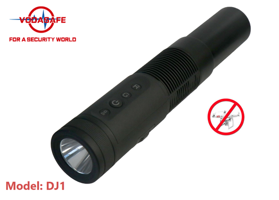 50 Watt Drone Signal Jammer GPSL1 Handheld Flashlight Anti Drone Jammer System