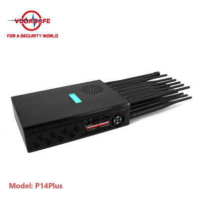 Vodasafe 2G 3G 4G 5G Mobile Phone Signal Jammer Compact Size 14 Bands Jammer Block