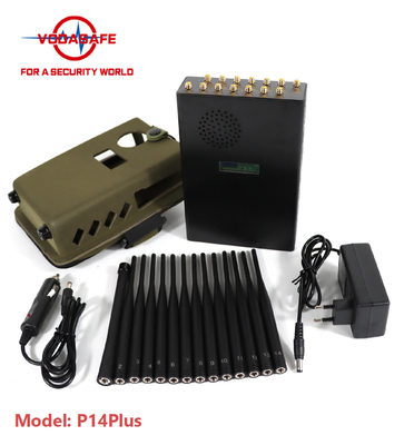 Vodasafe 2G 3G 4G 5G Mobile Phone Signal Jammer Compact Size 14 Bands Jammer Block