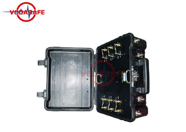 Six Antennas Mobile Phone Blocking Device 75W Portable With 6 Adjustable Frequencies