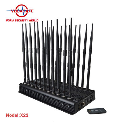 Vodasafe 47W 3dBi Antenna 60m Radius Jammer Blocker Device